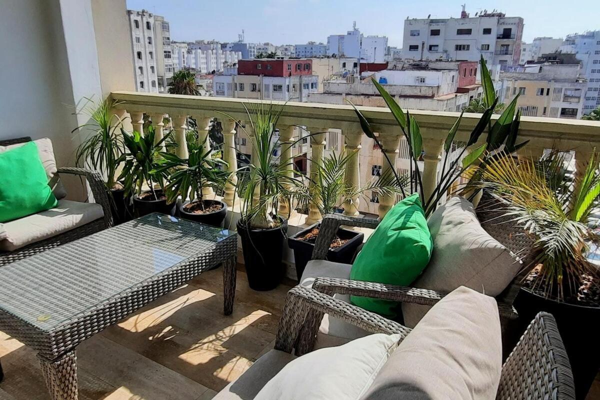 Grand Appartement De Luxe Vue Mer Casablanca Exterior photo