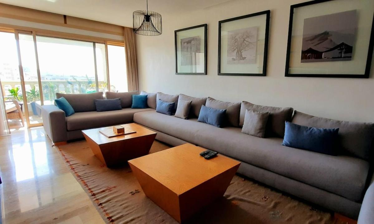 Grand Appartement De Luxe Vue Mer Casablanca Exterior photo